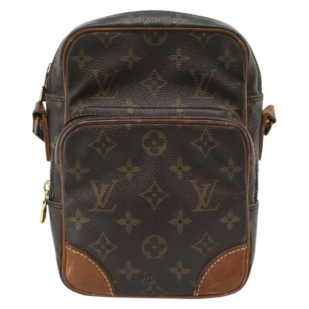 Louis Vuitton Monogram Amazon Shoulder Bag Brown